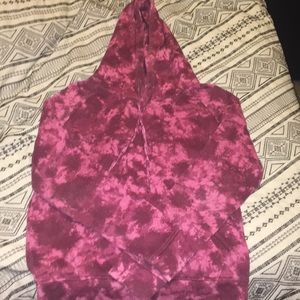 Tie die hoodie only wore once